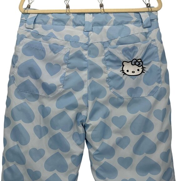 Hello Kitty and Friends x Forever 21 Blue Heart Snow Ski Pants Womens Large - Picture 5 of 12
